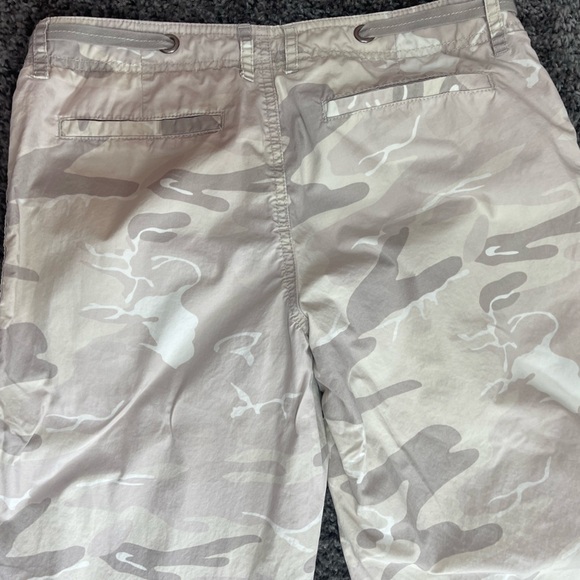 London Jean Victoria’s secret 100% cotton low mid rise tan camo pants women’s 4 - Picture 5 of 11